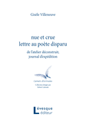 Nue et crue lettre au poète disparu